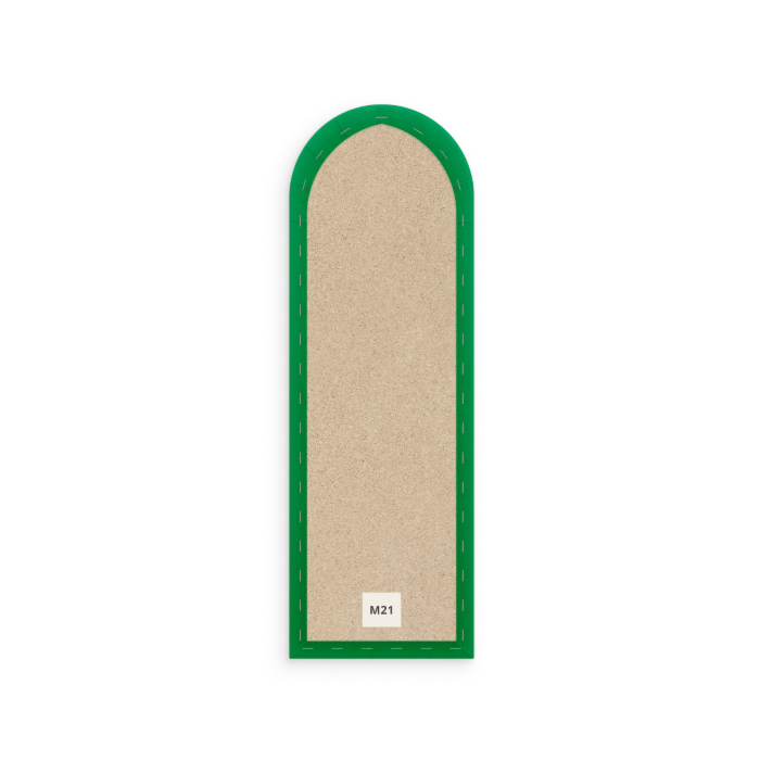 Polsterpaneel Magic Velvet Grün 20 cm